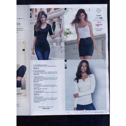 VENUS Catalog 2020 AUGUST SUPER SALE Women's Fashion-Lingerie Swim BRAND NEW