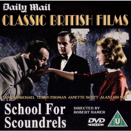 School For Scoundrels DVD Promo The Daily Mail Hattie Jacques Alastair Sim