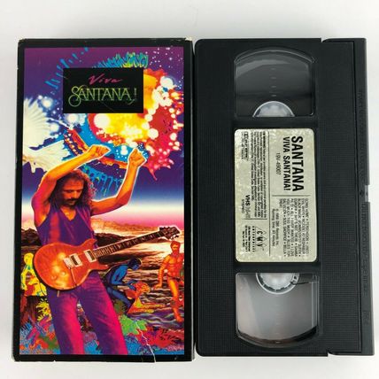 Viva Santana Classic Rock San Francisco to Woodstock VHS Video Tape
