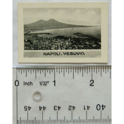 1936 Scerries Cigarette card No. 23 Napoli, Vesuvio