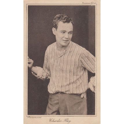 Charles Ray Antique Plain Back Postcard Photo