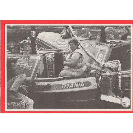Middlesborough Southall Boat Division 1962 Middlesex Canal Sailing Postcard