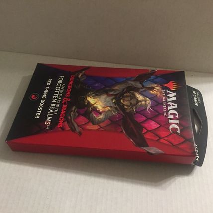 New Magic the Gathering Dungeons & Dragons Forgotten Realms Red Theme 35 Cards