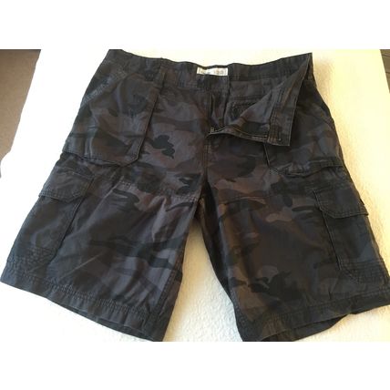 GEORGE Camouflage Combat / Cargo Shorts 40" waist short trousers Zip Fly 40