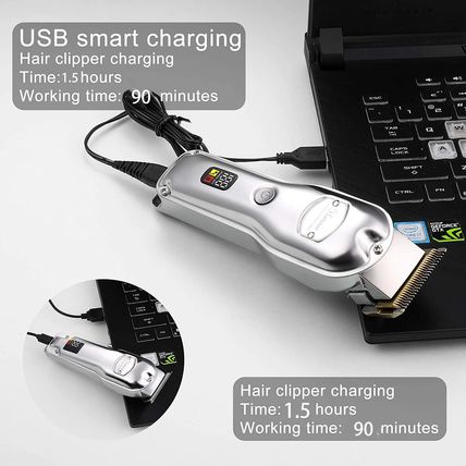 HTC Barbers Hair Detailer Trimmer Cordless Zero Gapped Balding Shaver Beard Mini
