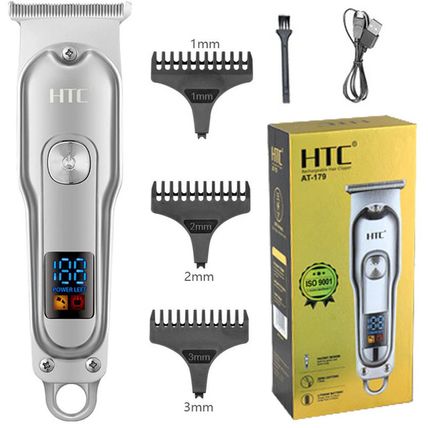 HTC Barbers Hair Detailer Trimmer Cordless Zero Gapped Balding Shaver Beard Mini