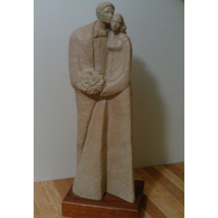 Austen sculpture - Bride and Groom 1978