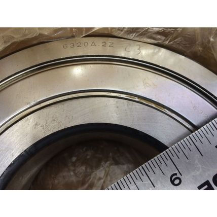 NEW FAG 6320ZR,6320A.2Z C3 roller BEARING, 100mm X 215mm X 47mm,6320A 2Z,CL