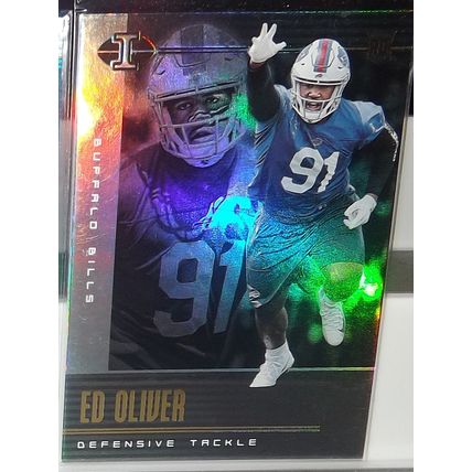 2019 Panini Illusions Hobby ED OLIVER (Bills) Rookie Card #67