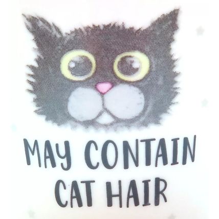 May Contain Cat Hair Ceramic Mug 8.5 CM Beverage Tableware Gift Feline