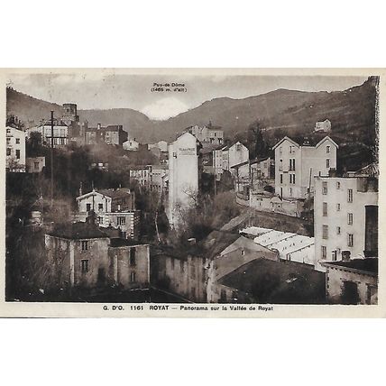 1161 Royat - Panorama of the Vallée de Royat