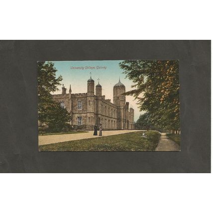 Postcard Ireland Galway University College