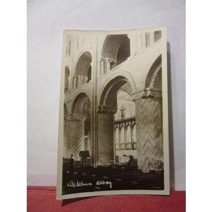 WALTHAM ABBEY, ESSEX , unused antique postcard RP =