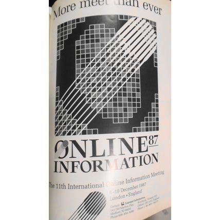 Online Access Magazine September/October 1987 - Buyer's Guide...; Financial Info