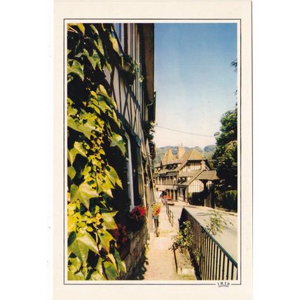 Lyons La Foret Maison M Ravel France Postcard unused VGC