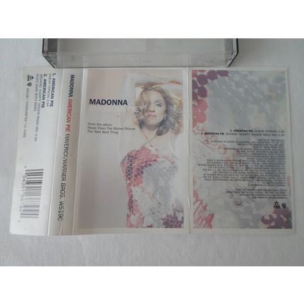 MADONNA TAPE. SINGLE.AMERICAN PIE. 2000, MAVERICK, 054391687944,WARNER W519C.EX