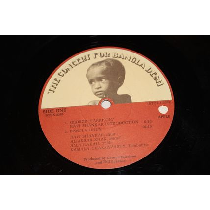 THE CONCERT FOR BANGLADESH 3LP BOXSET VARIOUS ARTISTS