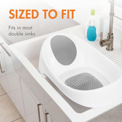 Boon Soak 3 Stage Baby Bathtub - Baby Bath Tub with Three Support Positions for