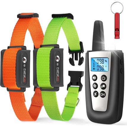 Paipaitek Automatic Bark Collar with Remote for Large Dog, up to 3300Ft Range Ba