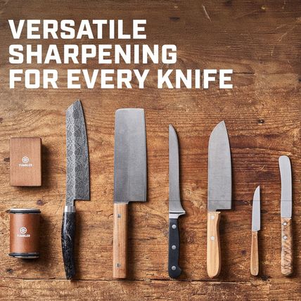 The Original Tumbler Rolling Knife Sharpener™ - Ultimate Fathers Day Gift - Knif