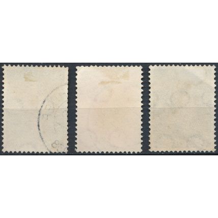 40ʰ Anniv Coronation Queen Wilhelmina - Netherlands 1938 - FH - MiNr 318/20