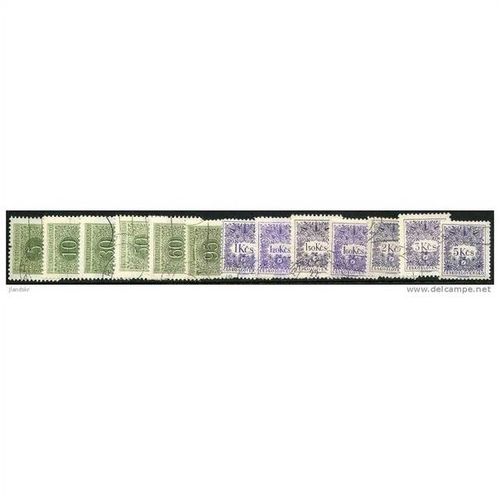 1954/1963 Michel P79/P91 - #2 cancelled