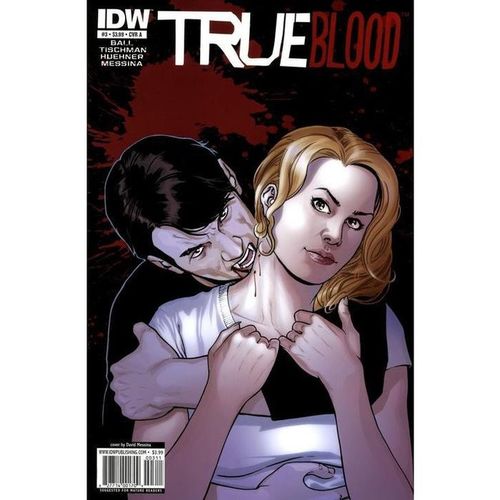 True Blood (2010) #3 IDW David Messina Cover 1st Print