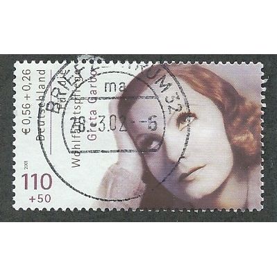 GER 2001 110pf + 50 'FILM INDUSTRY - GRETA GARBO' FINE USED (EBID47-614)