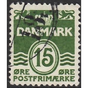 Denmark, 1963 15ore Definitive, SG 272a (Scott #382), used