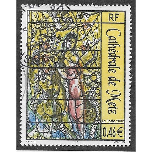 FRA 2002 46c 'METZ CATHEDRAL' FINE USED (EBID55-944)