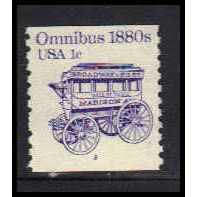 1897 1c Omnibus Very Fine MNH Dry Gum CNS 3 PA5473