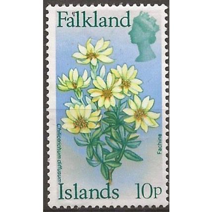 Falkland Islands 1972 SG287 15p Flowers Very Fine Used.