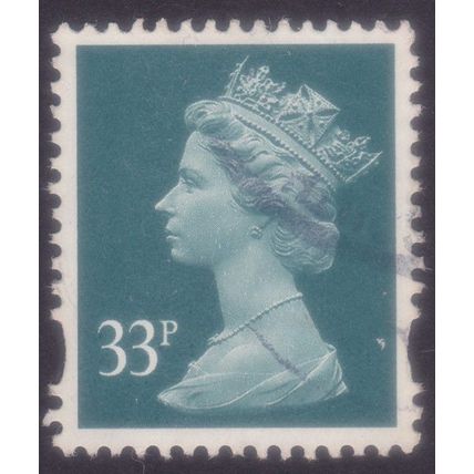 GREAT BRITAIN GB 1997 QE2 Machin 33p Sc#MH251 - USED @Q2554