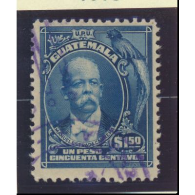 Guatemala Stamp Scott #161, Used