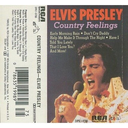 Elvis Presley: Country Feelings (used cassette)