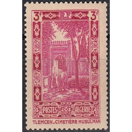 Algérie 1936 Michel 125 Neuf ** Cote (2005) 0.60 € Tlemcen Cimetière Musulman