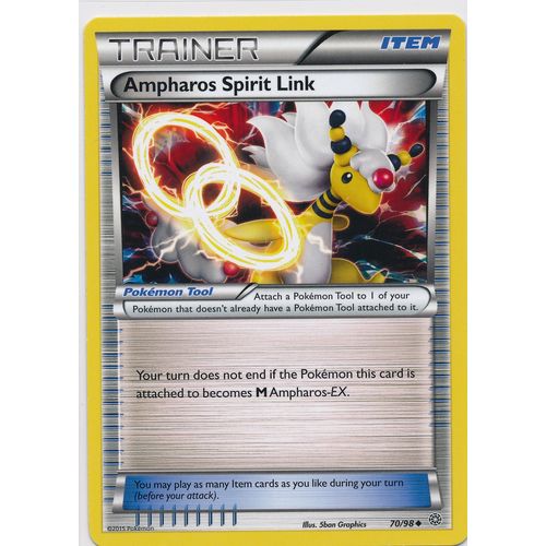Pokemon Ancient Origins #70/98 Ampharos Spirit Link