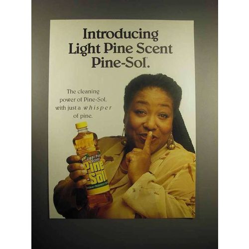 1999 Light Pine Scent Pine-Sol Cleaner Ad