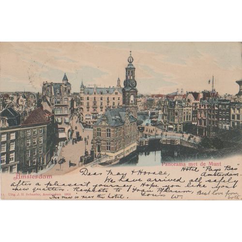 Netherlands 1900 Amsterdam by J H Schaefer