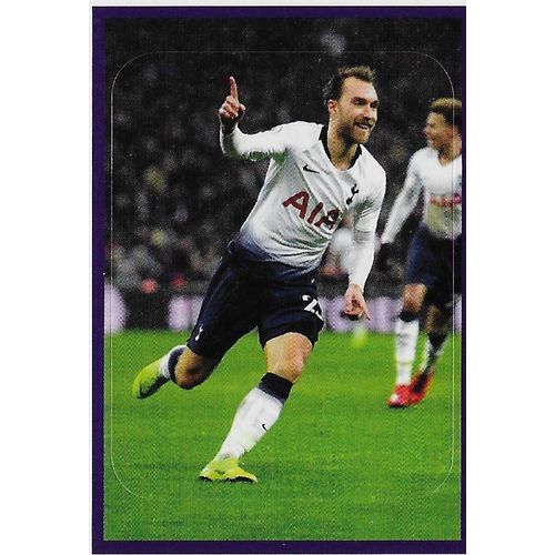 Premier League Panini Tabloid 2019 Stickers: No. 53 - Eriksen