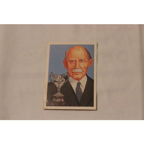 Sir Montagu Allan 1985-87 Cartophilium Hall of Fame NO. 123