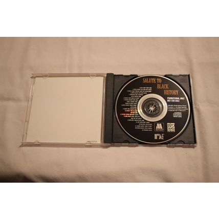 SALUTE TO BLACK HISTORY MONTH-5" Promo CD with Various Artists