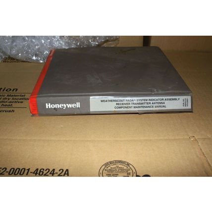 Honeywell Weatherscout Radar Indicator MI585256 Maint Manual IB8023101 8/98