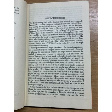 1950 HENRY JAMES "THE AMBASSADORS" FICTION VINTAGE HARDBACK BOOK (P3)