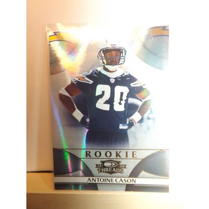 2008 Donruss Threads ANTOINE CASON (Chargers) Rookie Card #155 230/999