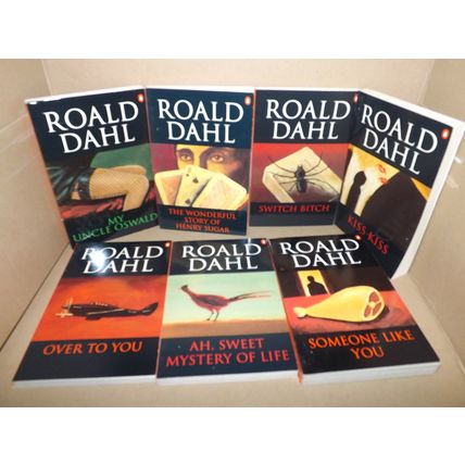 ROALD DAHL 7 book boxset (PB, VGC, 1982)