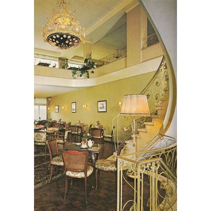 Kroll Hotel Nuremberg Restaurant Postcard