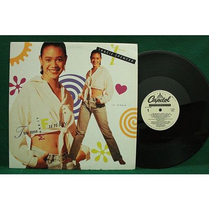 Tracie Spencer - This Time Make It Funky - 12” Single - V 15704 - NM