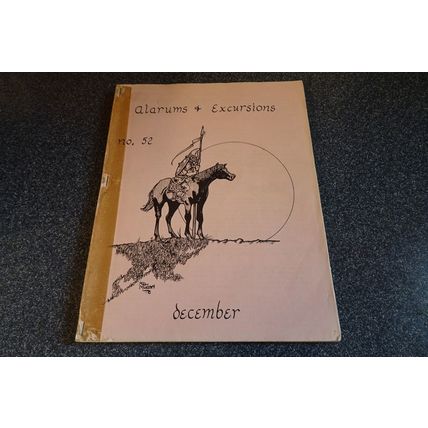 Alarums & Excursions Roleplaying Fanzine by Lee Gold Issue 52