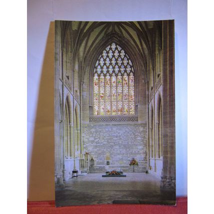 JESSE WINDOW, MILTON ABBEY CHURCH, DORSET.. unused postcard by Jarrold =